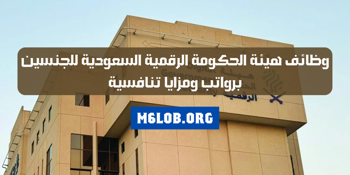 تعلن هيئة الحكومة الرقمية وظائف برمجة لجميع الجنسيات