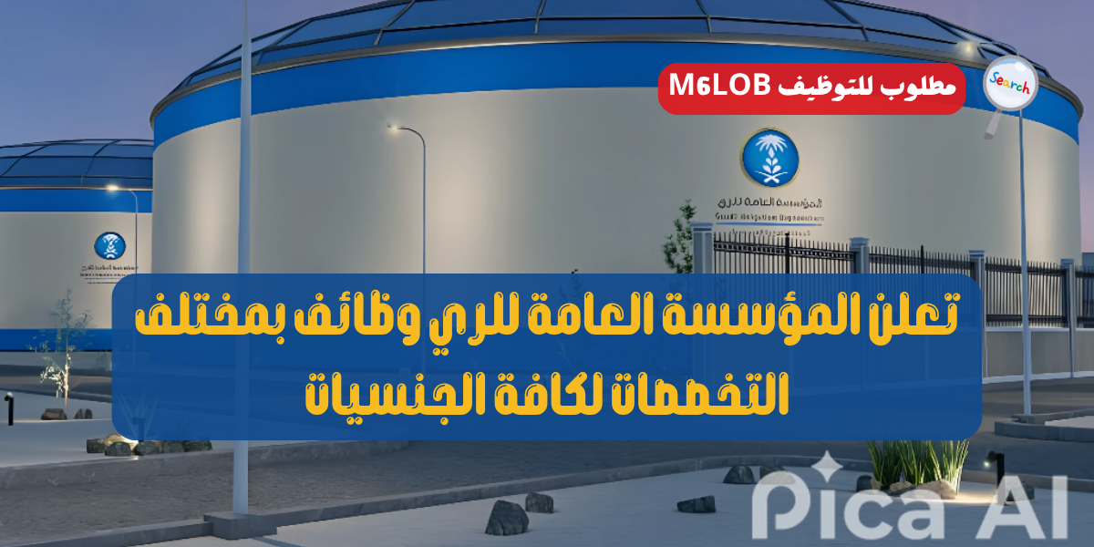 المؤسسة العامة للري وظائف